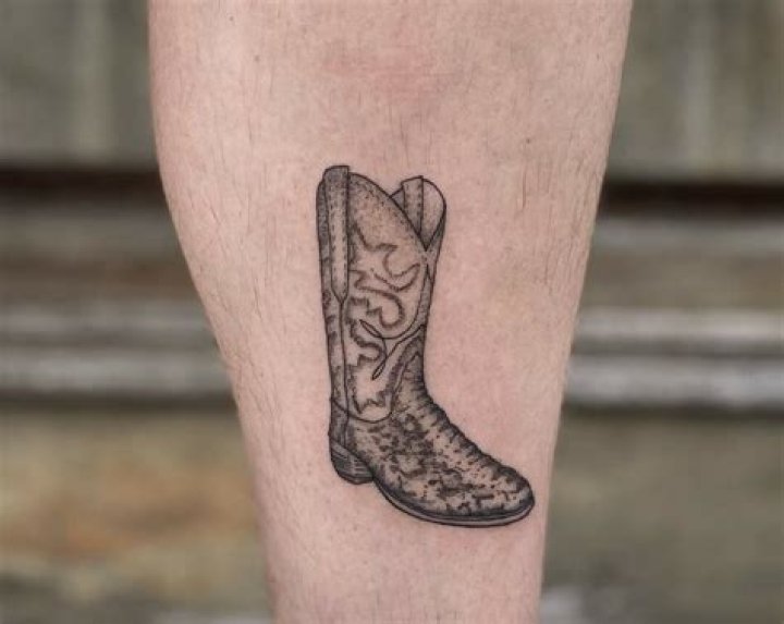 12 Cowboy Boot Tattoo Ideas That Are Undeniably Cute