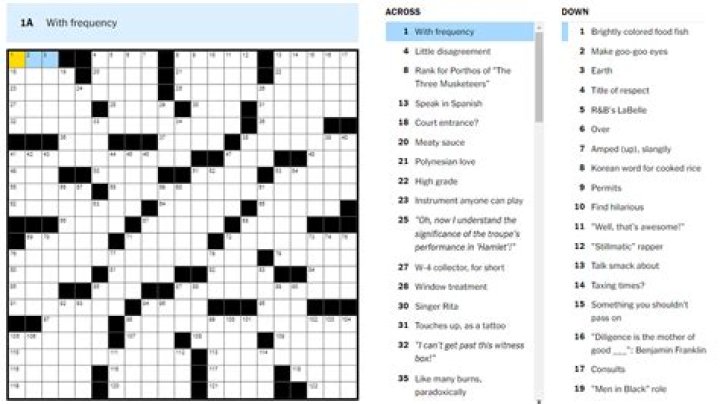 Exercise in a pool Crossword Clue NYT
