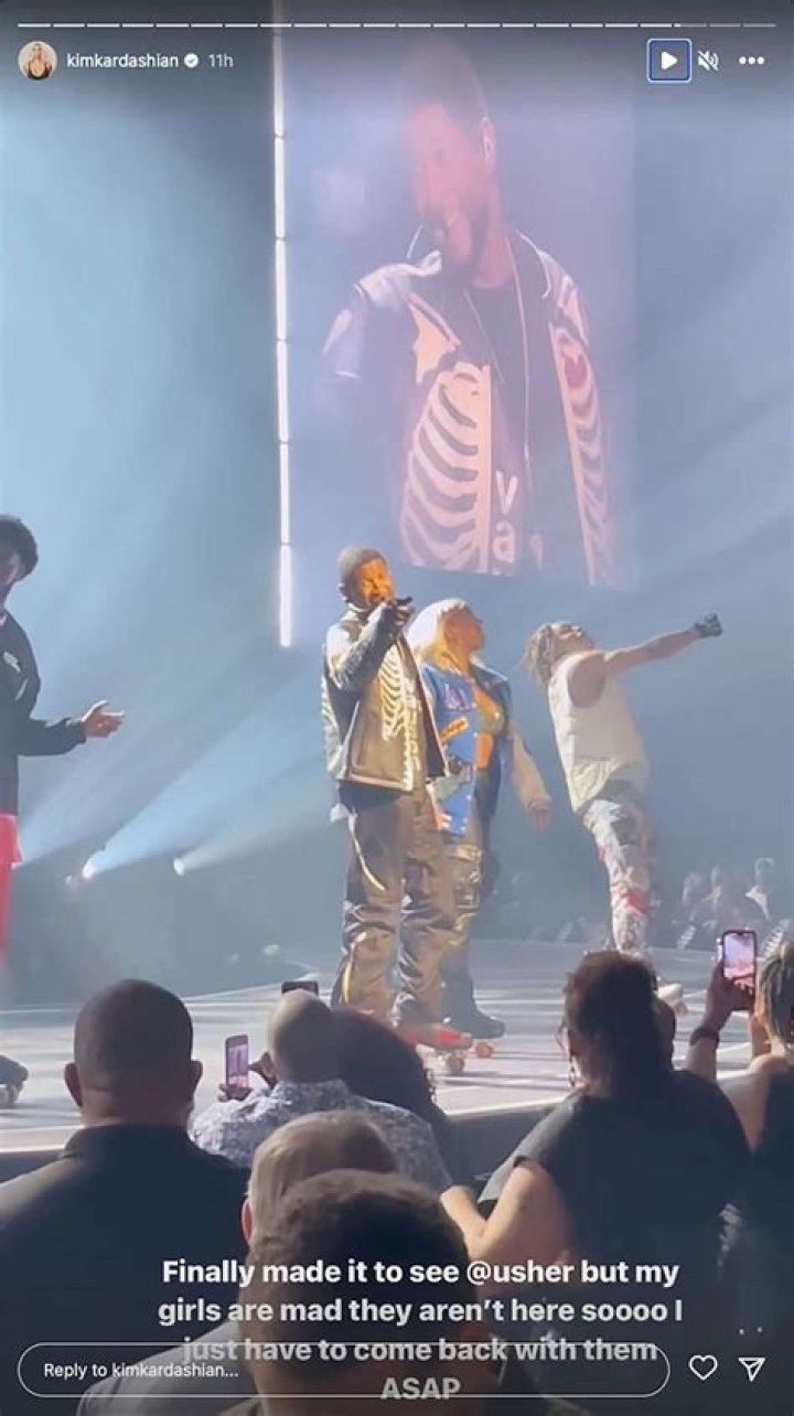 Usher Shouts Out Kim Kardashian At His Vegas Show For A Special Reason |